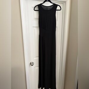 Windsor High Neck Sleeveless Stretch Body Skimming Maxi Dress Womens’s Medium